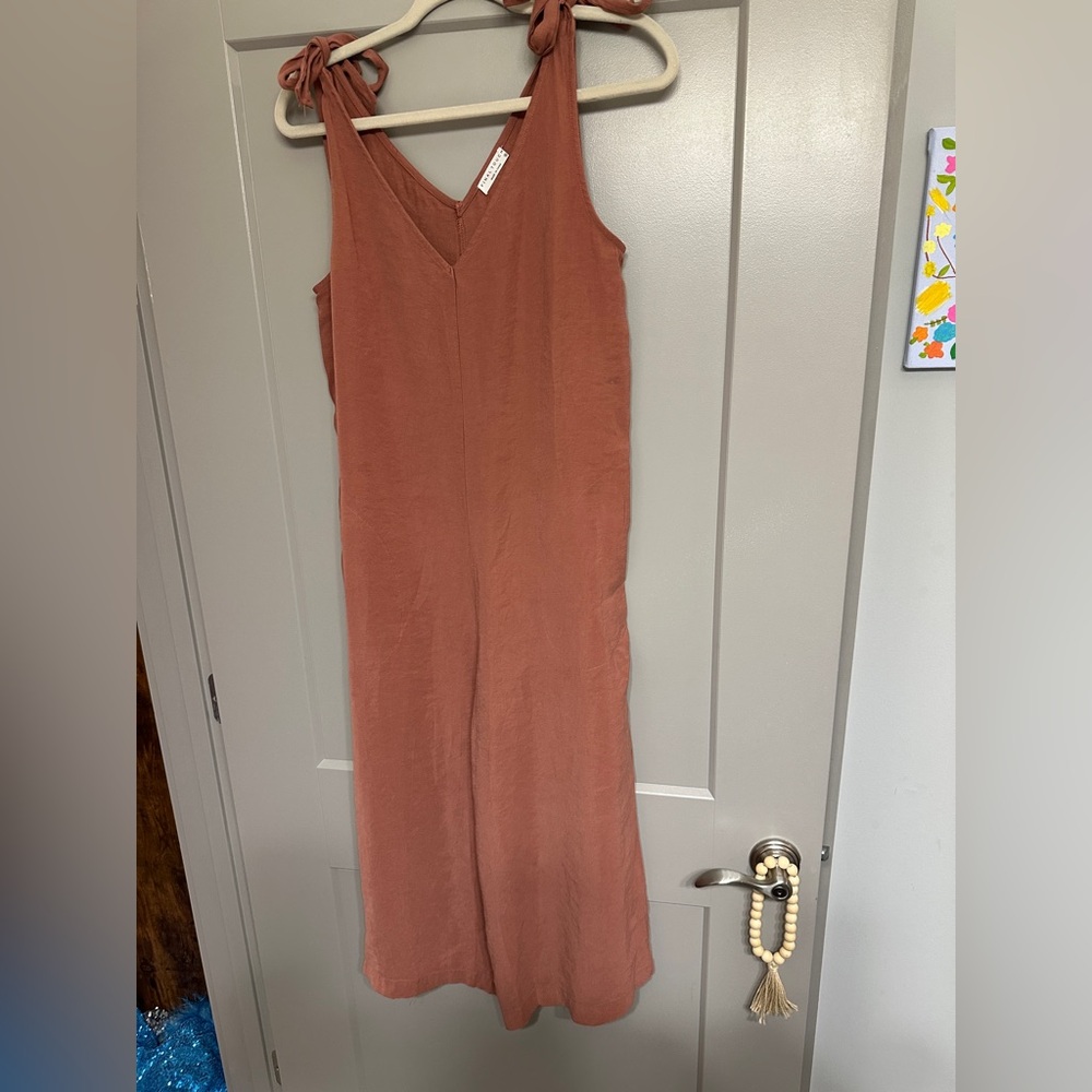 Final Touch Terracotta Jumpsuit